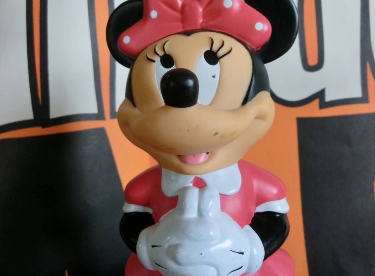 1990年代　ビンテージ　ミニー　ドリンクボトル　プラスチック製　ミッキーマウスと仲間たち_画像2