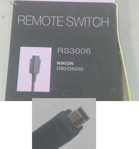 REMOTE SWITCH NIKON D90/D5000■RS3006-04の画像2