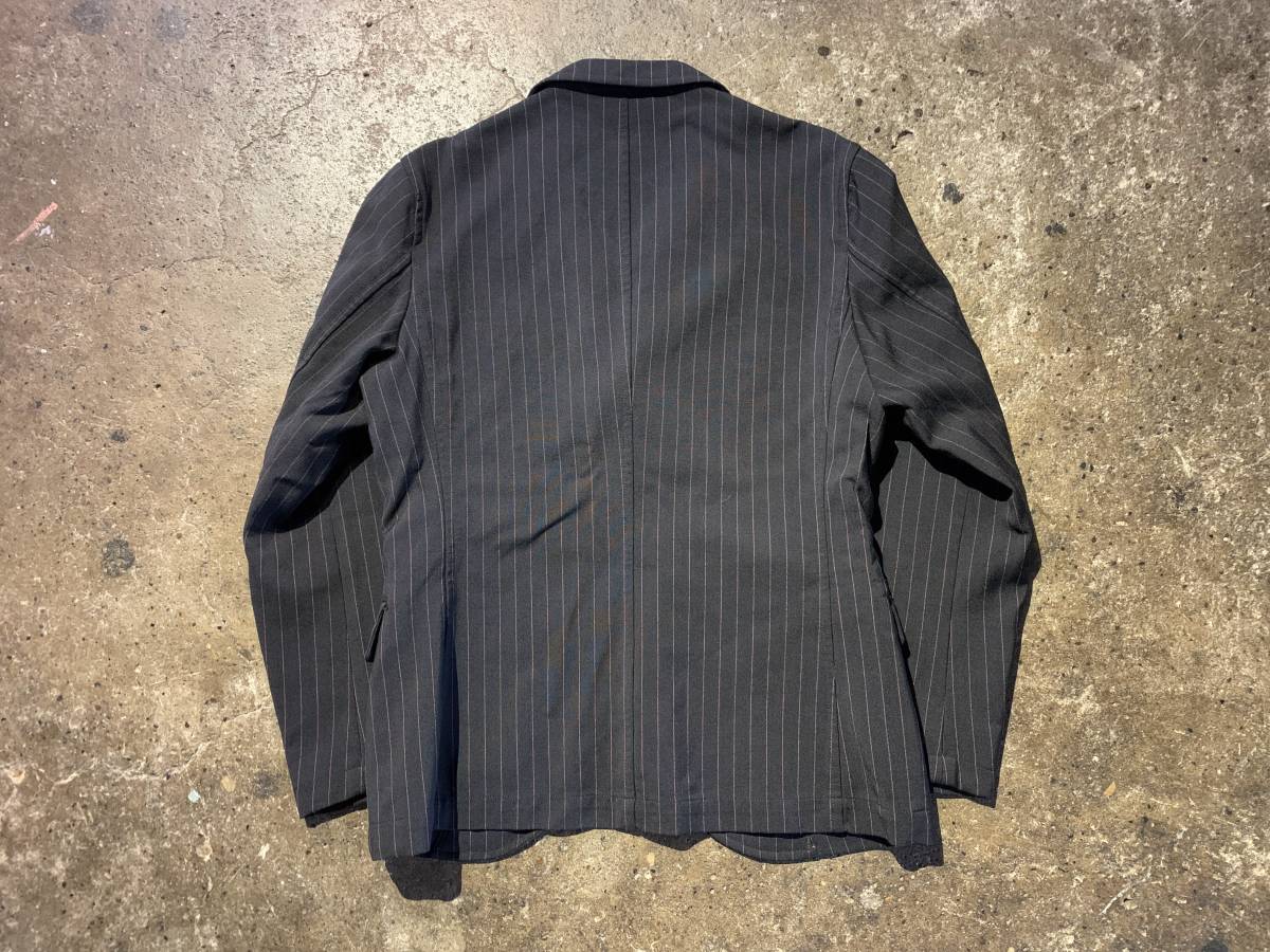 COMME des GARCONS HOMME PLUS 05SS 製品染め ウールモヘヤ3Bジャケット ピンクパンサー期 AD2004 コムデギャルソンオムプリュス PO-J008_画像2