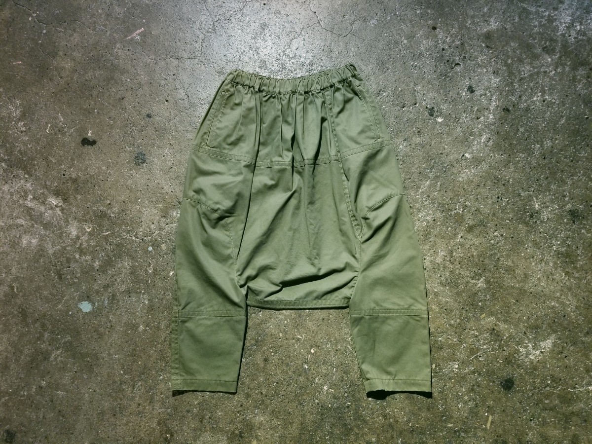売れ筋介護用品も! 09AW GARCONS des COMME コットンサルエルパンツ