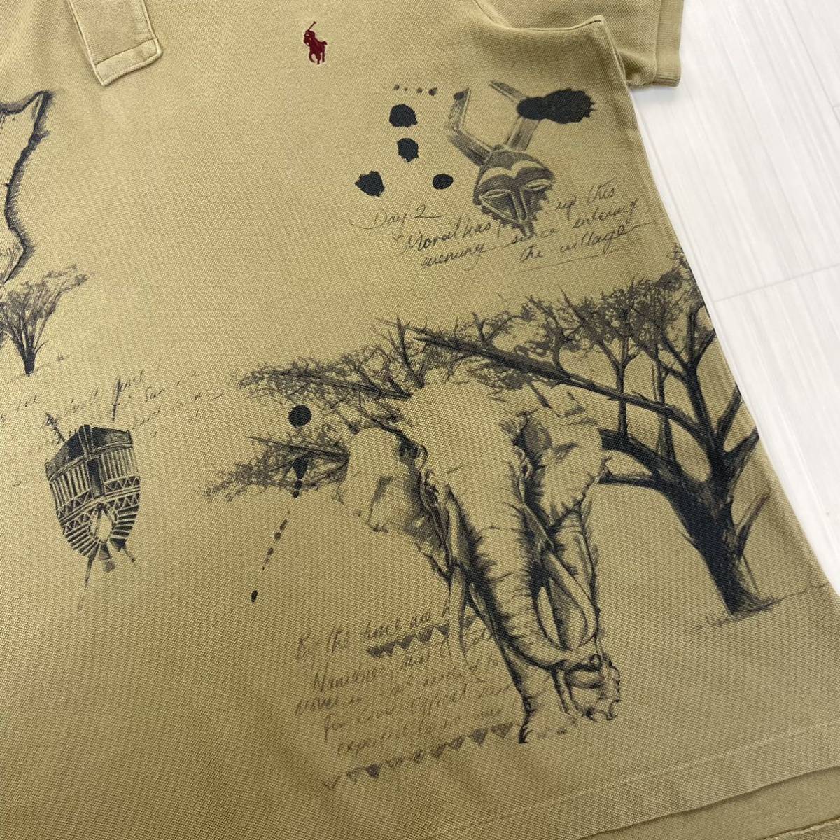 入手困難】【90s】ポロバイラルフローレン 刺繍ポニー キリン 像 入手困難】【90s】ポロバイラルフローレン 刺繍ポニー キリン 像
