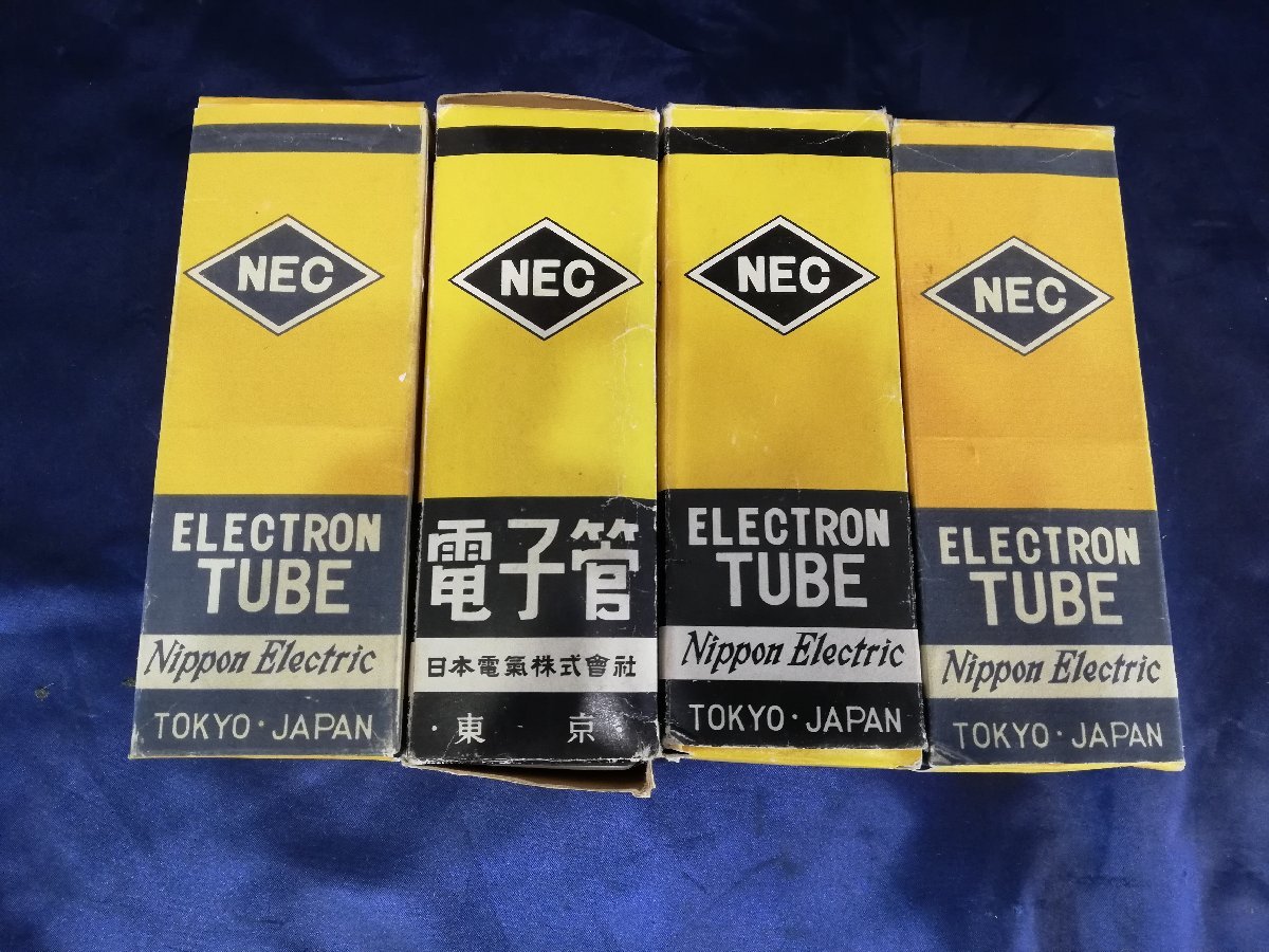 □真空管 10000円以上で送料無料!!NEC 2B33(807) 真空管 元箱付き4本
