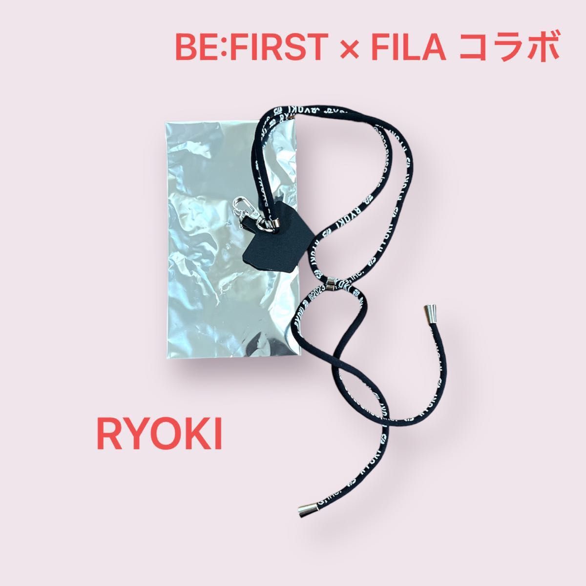 【FILA × BE:FIRST 】コラボ第2弾 ノベルティー ネックストラップ RYOKI (リョウキ)