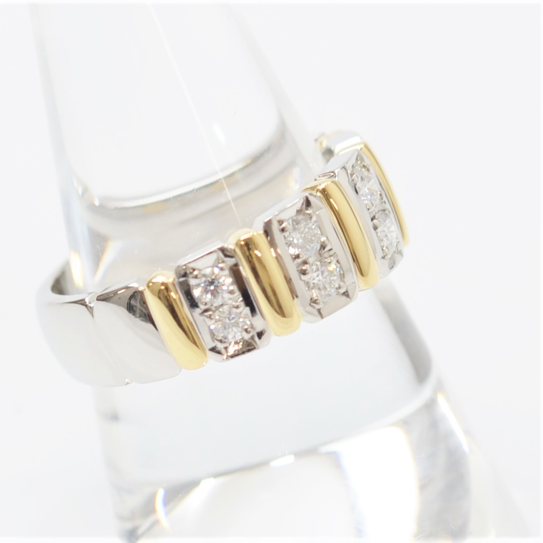 S 1円スタート Ambrose アンブローズ ダイヤ リング 0.50ct Pt900