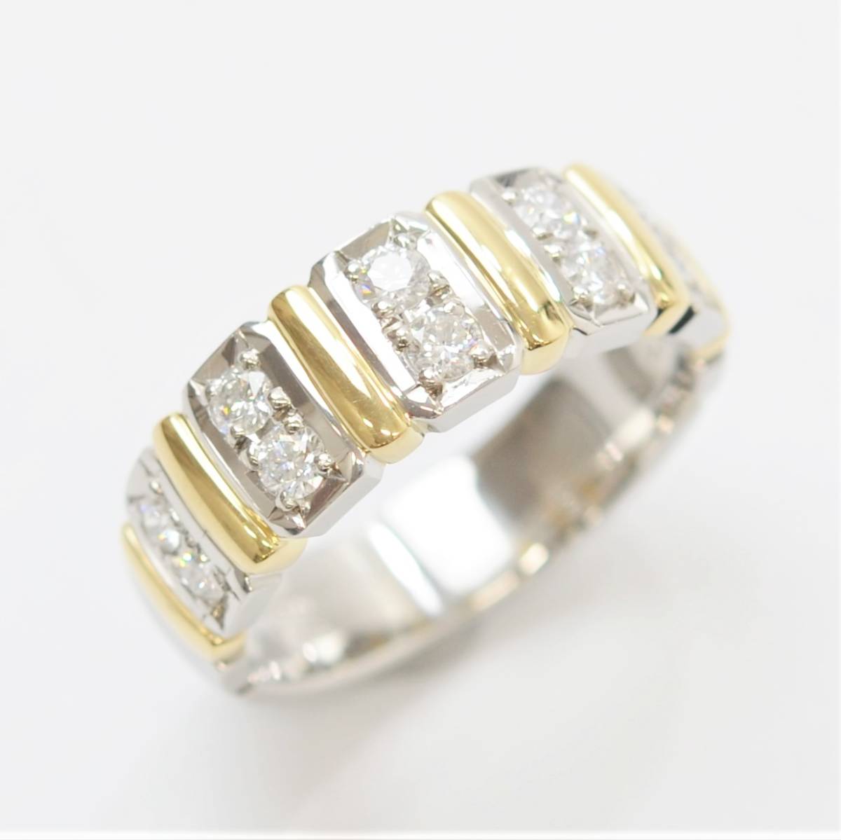 S 1円スタート アンブローズ Ambrose ダイヤ リング 0.50ct Pt900