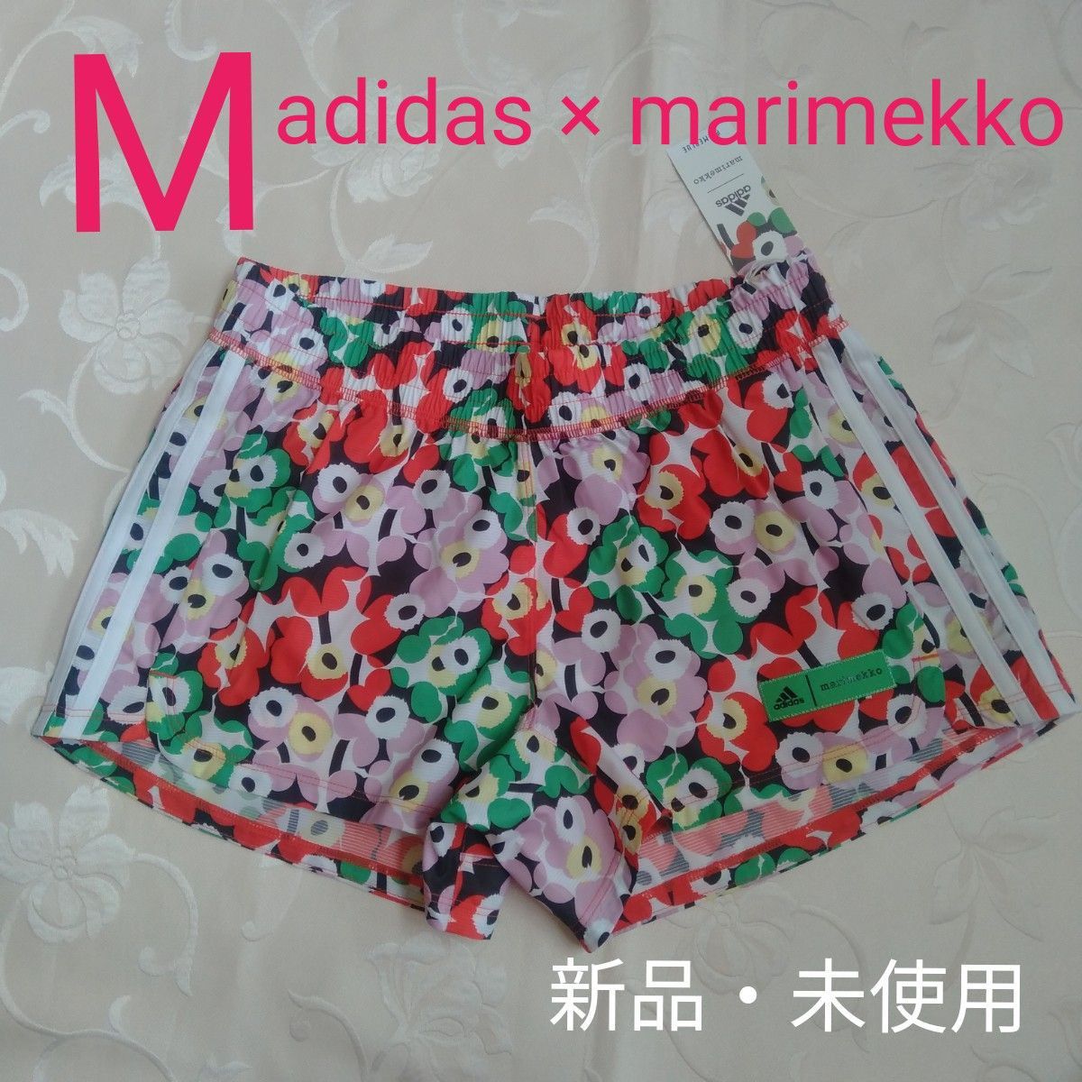 アディダス adidas マリメッコ marimekko ショートパンツ 花柄