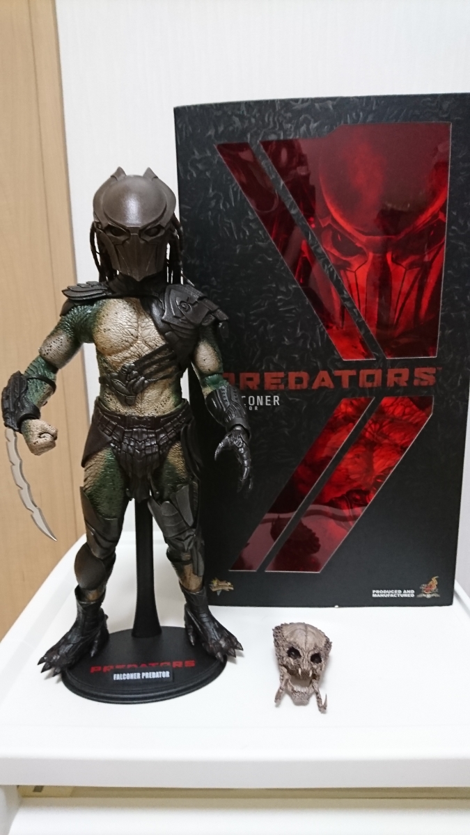  Falco na- Predator FALCONER Predator zPREDATORS hot toys HOTTOYS MMS137 Movie master-piece aged deterioration 1 jpy start 