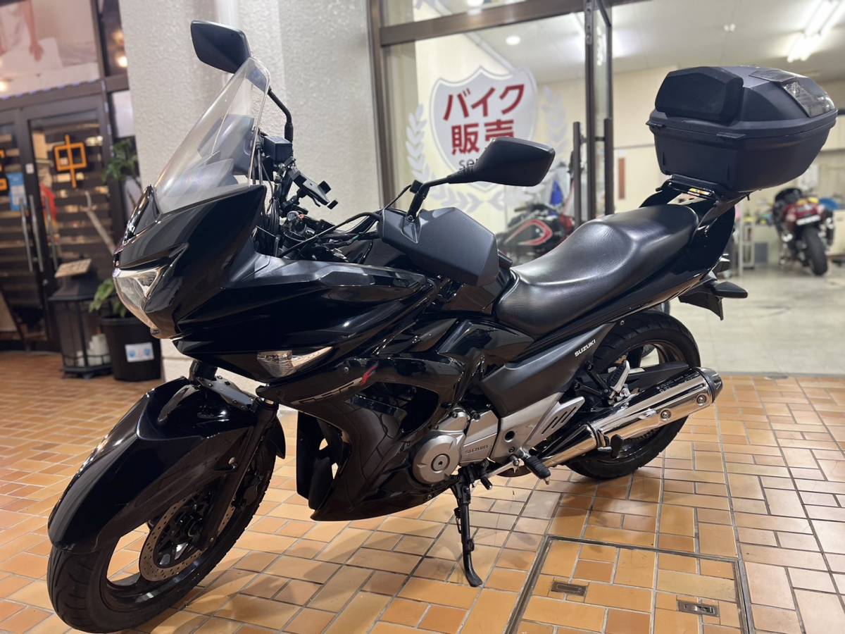 GSR250F SUZUKI ☆売りきり ☆走行動画あり ☆外装綺麗 ☆エンジン絶好調 ☆リアBOX付 ☆これからの時期にぴったり！！ ☆全国配送