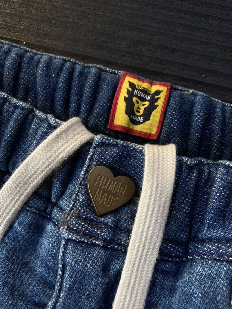 M 希少【試着のみ】NIGO着 HUMAN MADE RELAX DENIM PANTS リラックス