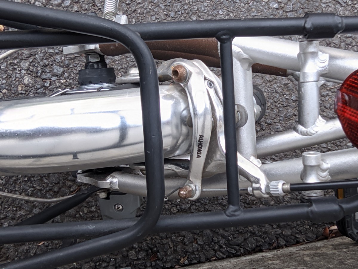 バイク技研 YS-11（-22ツアラー）+ 専用輪行袋 、ダイアル錠、おまけカーボンシートポスト、組立説明書の画像8
