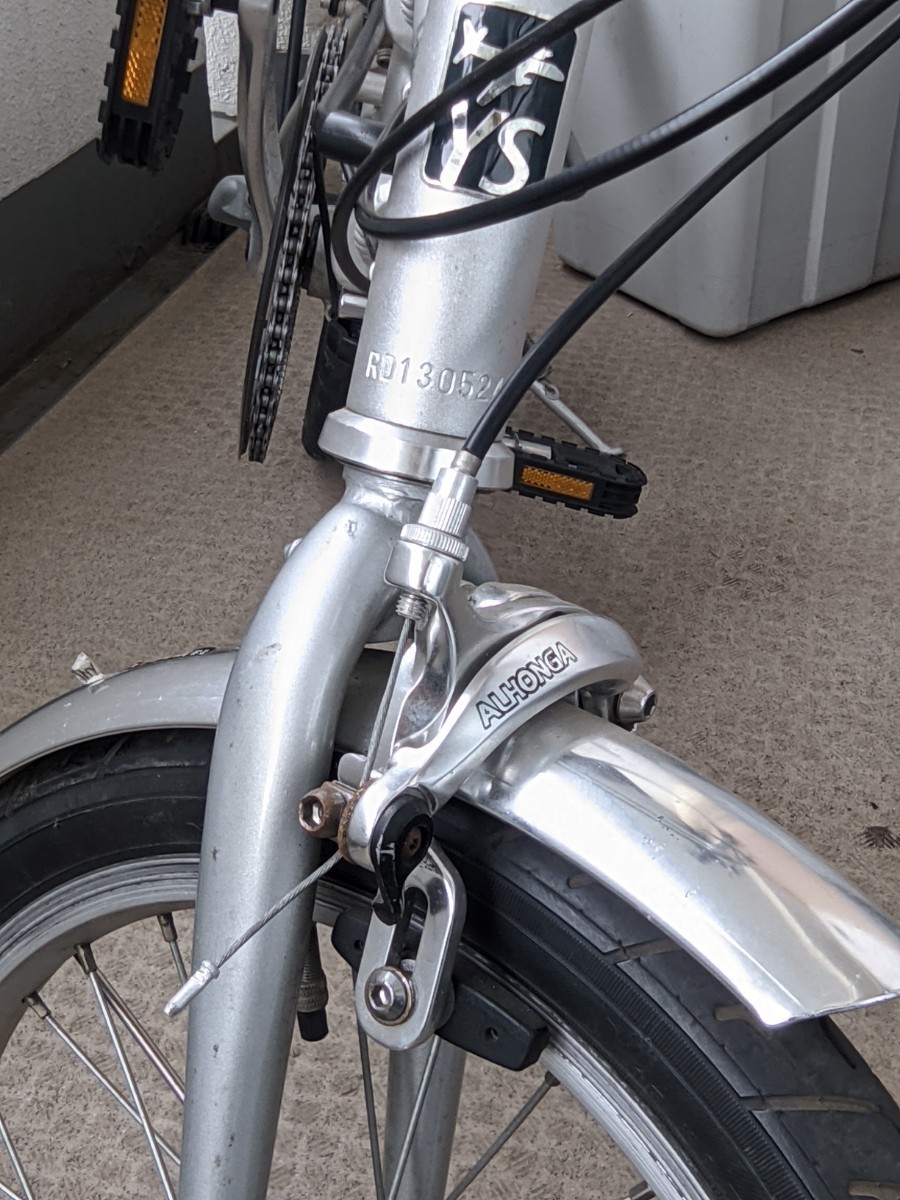 バイク技研 YS-11（-22ツアラー）+ 専用輪行袋 、ダイアル錠、おまけカーボンシートポスト、組立説明書の画像9