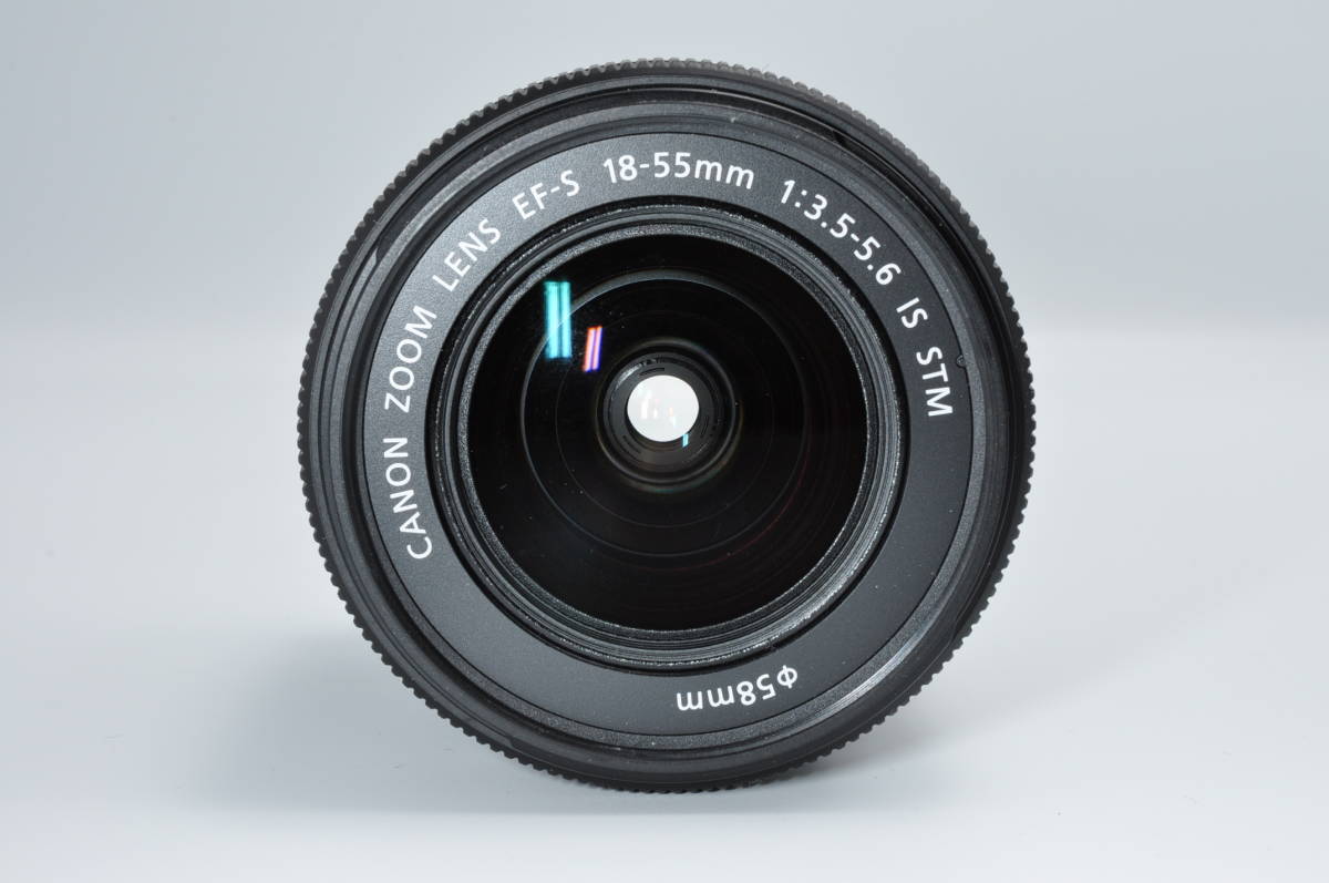 【美品】Canon キャノン EOS Kiss X7 EF-S 18-55 IS STM レンズキット Kit ブラック 元箱付き デジタルカメラ_画像9