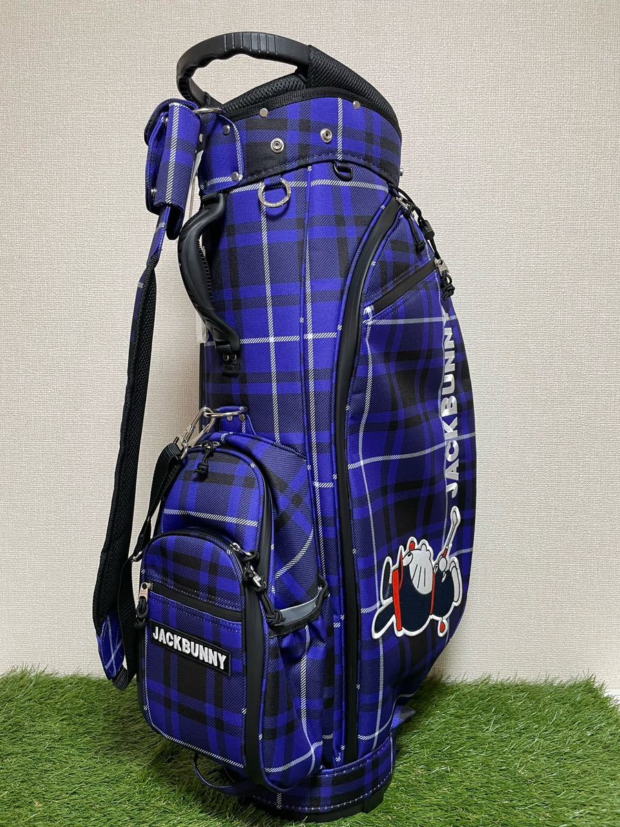 新品】ジャックバニー キャディバッグ ドラえもん タータン 新品】ジャックバニー キャディバッグ ドラえもん タータン