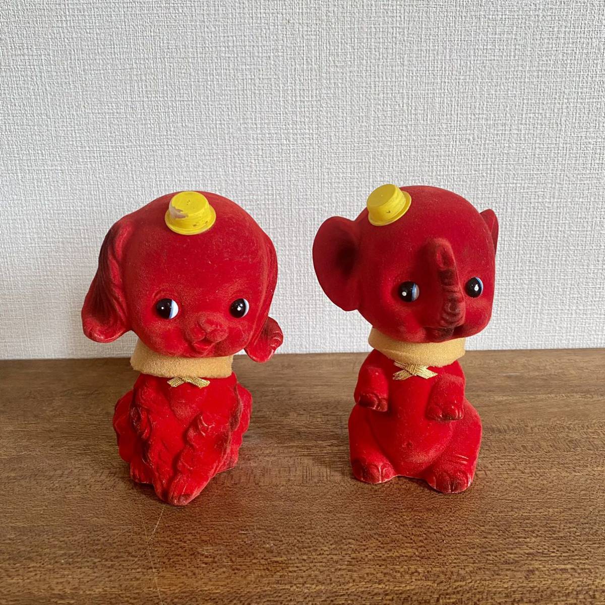 ヤフオク! - 当時物 レトロで可愛い貯金箱 首振り フロッキー 2点セッ...