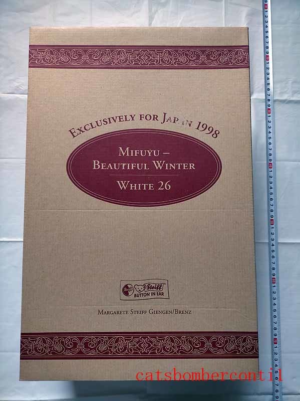 買取り実績 シュタイフ Steiff 送料無料(ゆうパック) 1998年 ミフユ 26