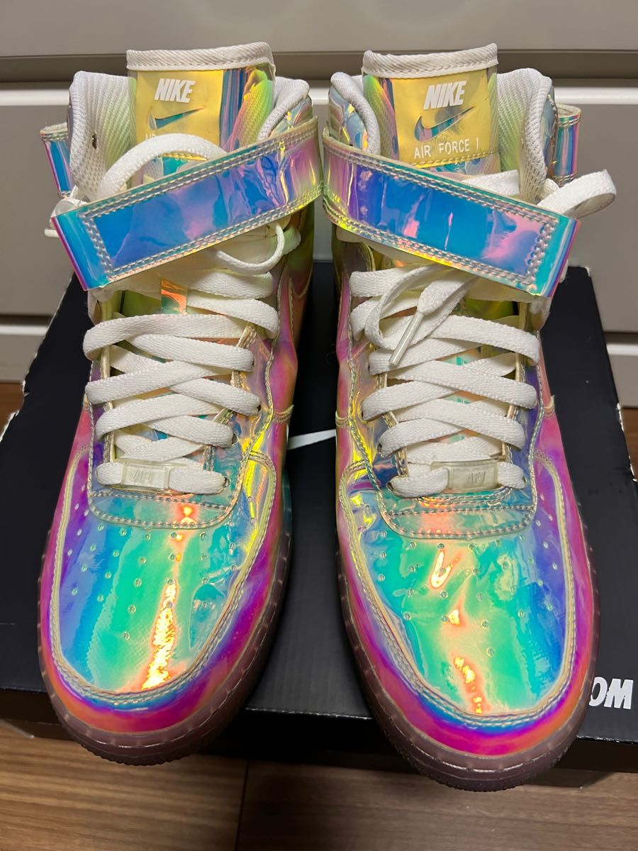 Nike ナイキ エアフォース1 イリディセント Nike Air Force 1 Iridescent Nike ID 