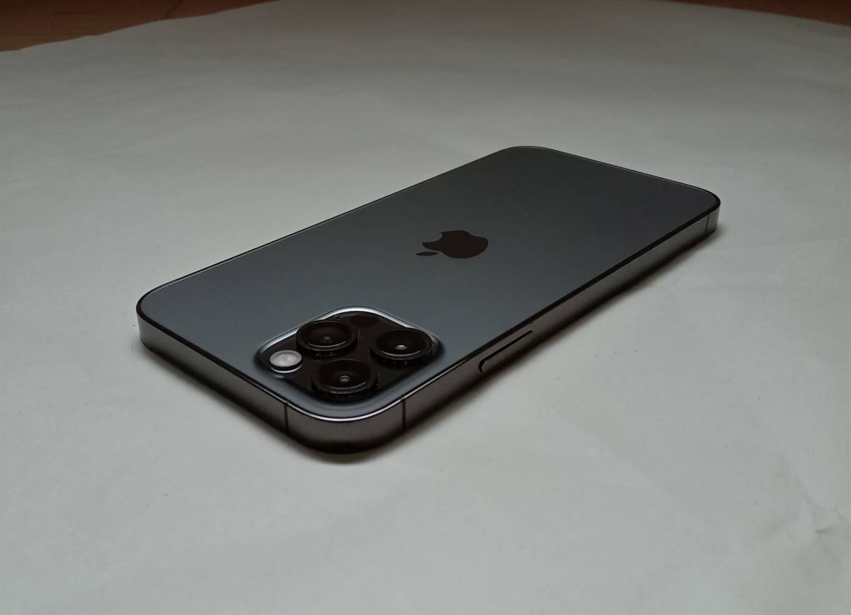 送料無料 超美品 iPhone 12 Pro 256GB SIMフリー グラファイト