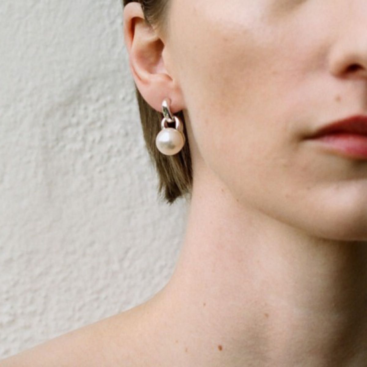 SOPHIE BUHAI Everyday Pearl Earrings ピアス パール シルバー