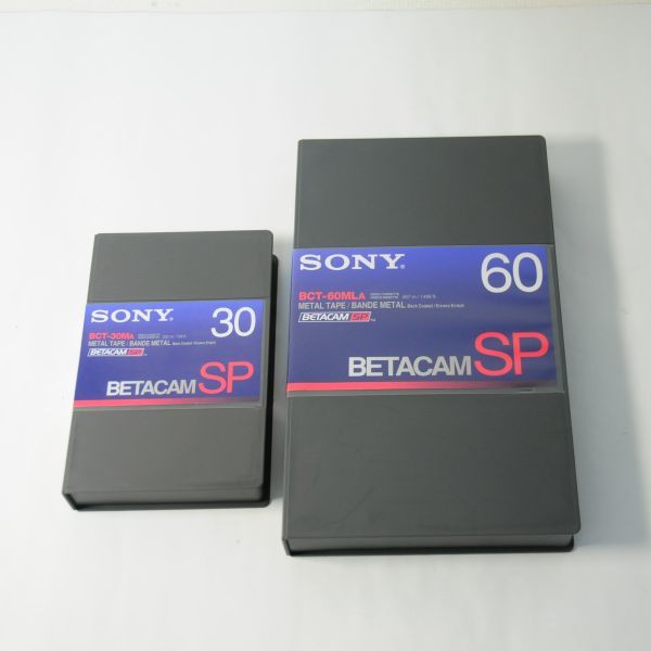 ソニ－ SONY BETACAM(ベータカム)SPテープ BCT-30MA6本 BCT-60MLA2本_画像2