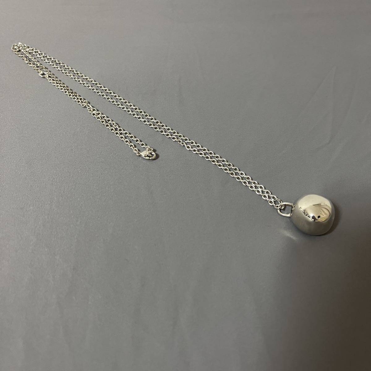 CHIEKO+ wonky ball necklace silver チエコプラス ネックレス