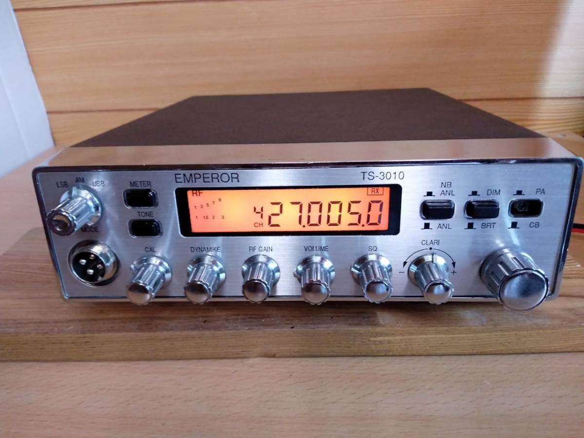CB transceiver TS-3010 antique antique ( rare ) operation goods linear amplifier nasao- crucian amateur radio 