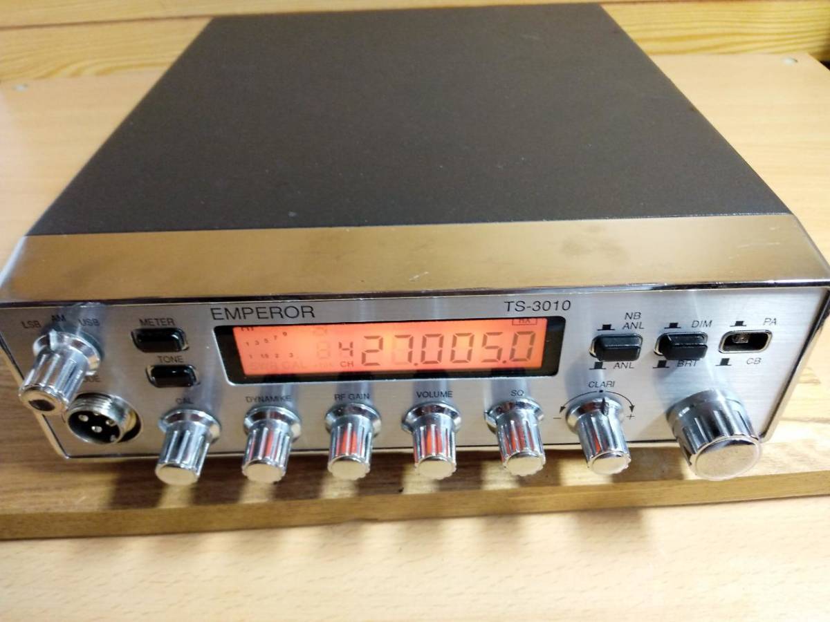 CB transceiver TS-3010 antique antique ( rare ) operation goods linear amplifier nasao- crucian amateur radio 