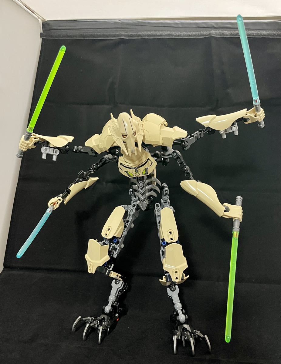 LEGO グリーヴァス将軍 組立済み スターウォーズ 75112 ビルダブル