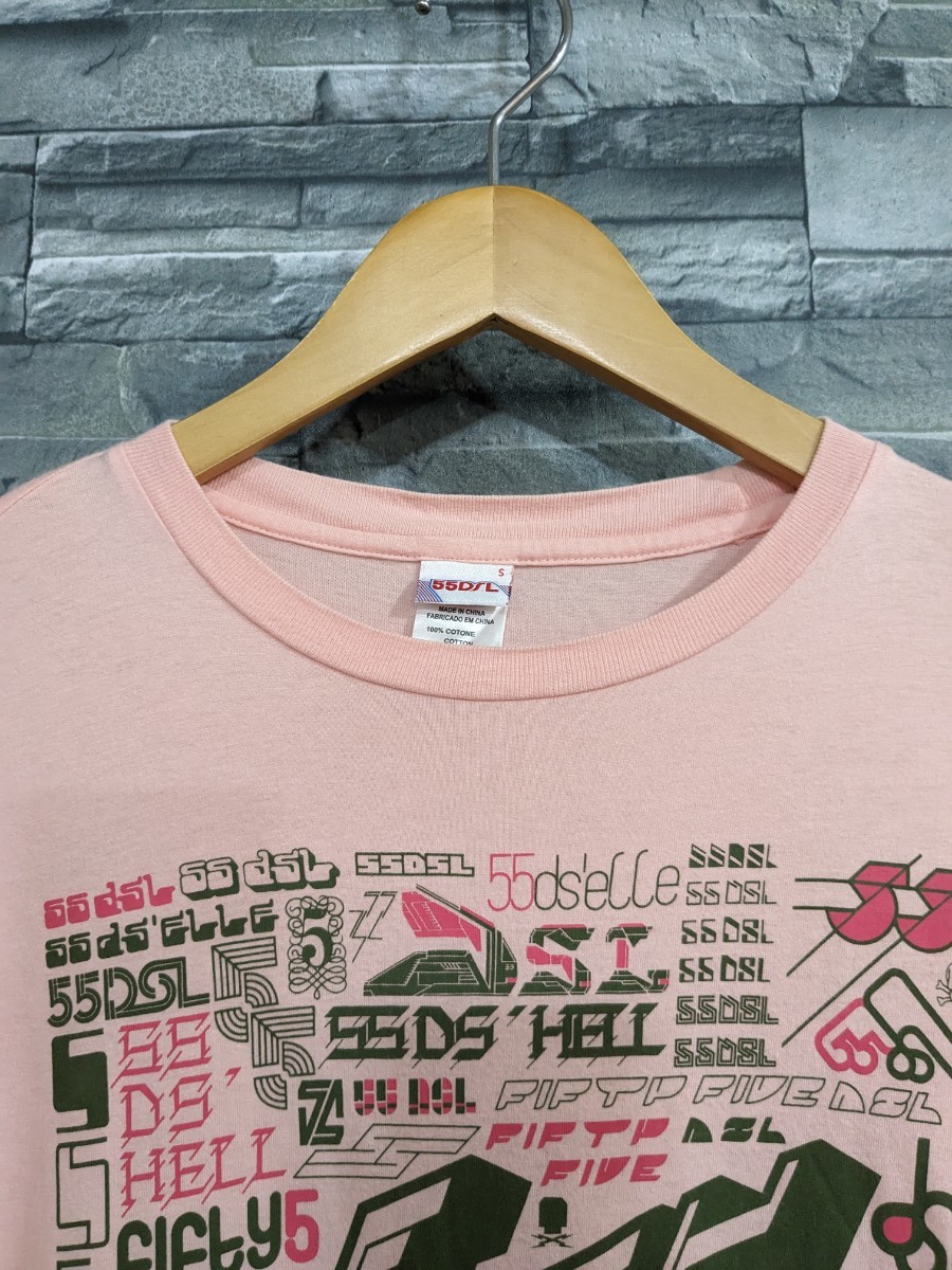 ●送料無料★55DSL フィフティファイブ ディーエスエル　半袖　Tシャツ　プリントTシャツ　トップス　DIESEL　Sサイズ_画像2