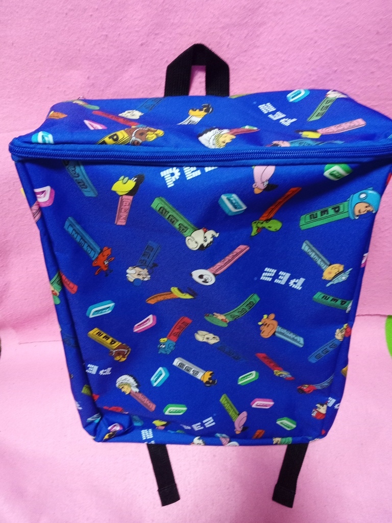 PEZ プレミアムスクエアリュック ブルー たっぷり入る15リットル 新品 PEZ プレミアムスクエアリュック