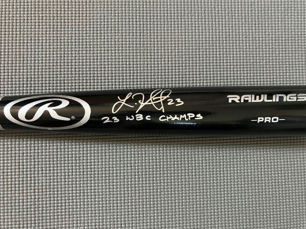 WBC2023 ヌートバー直筆サイン入りバット 証明付き(検)大谷翔平