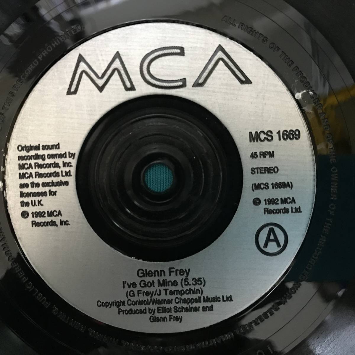 7~*Glenn Frey / I\'ve Got Mine UK original record MCS 1669
