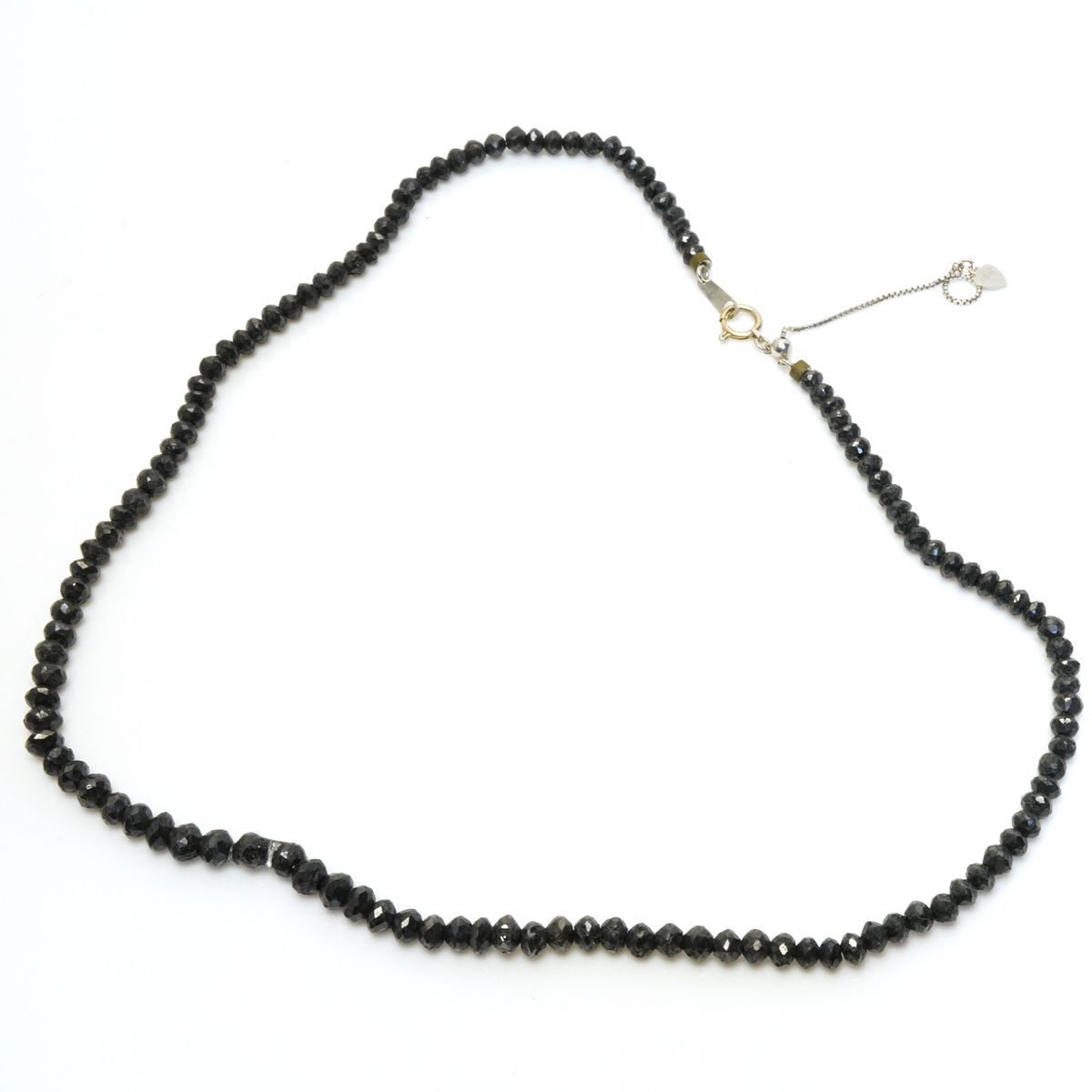 ブラックダイヤ K18WG ネックレス 50ct 50.00ct 10.8g | www.aafsil.org