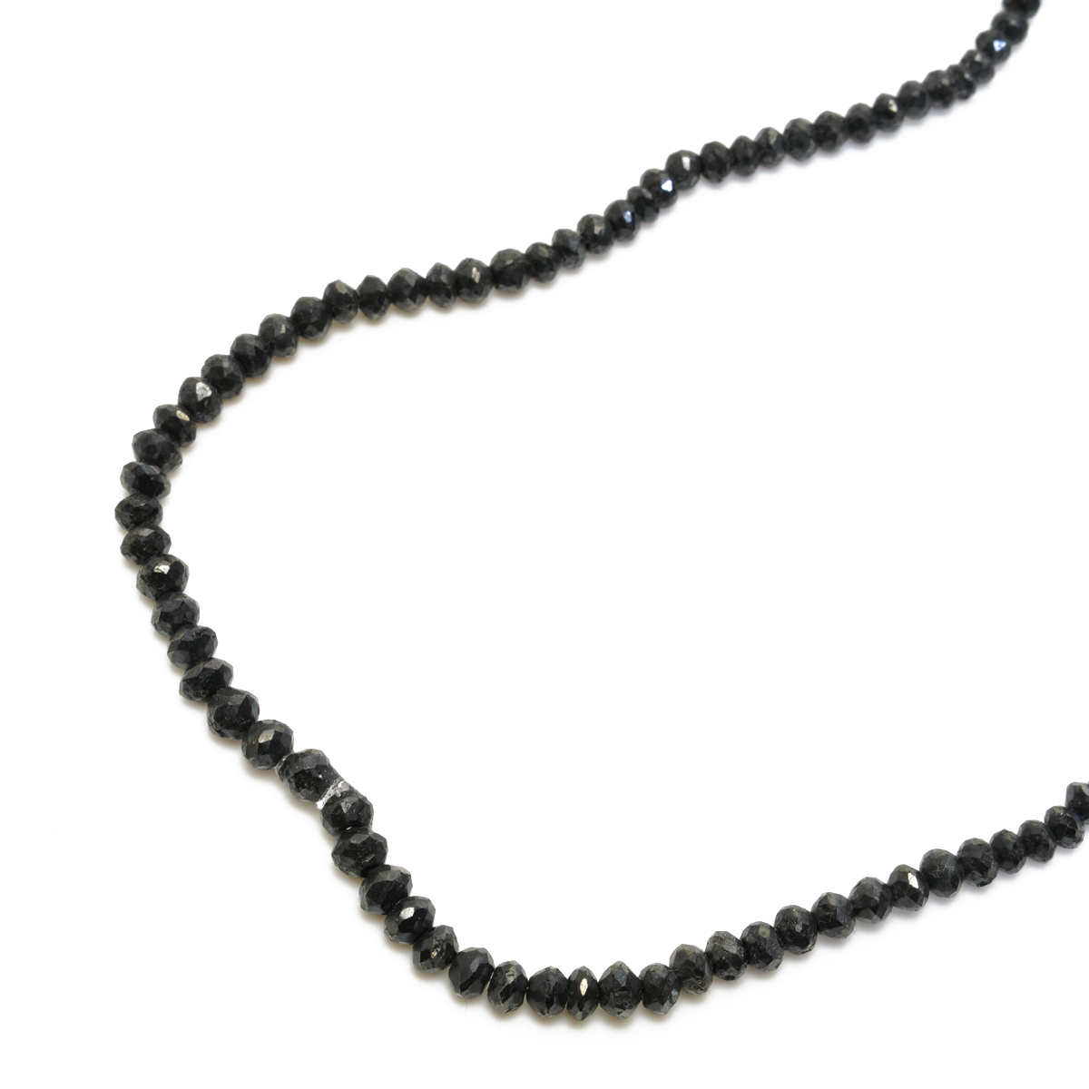 ブラックダイヤ K18WG ネックレス 50ct 50.00ct 10.8g | www.aafsil.org