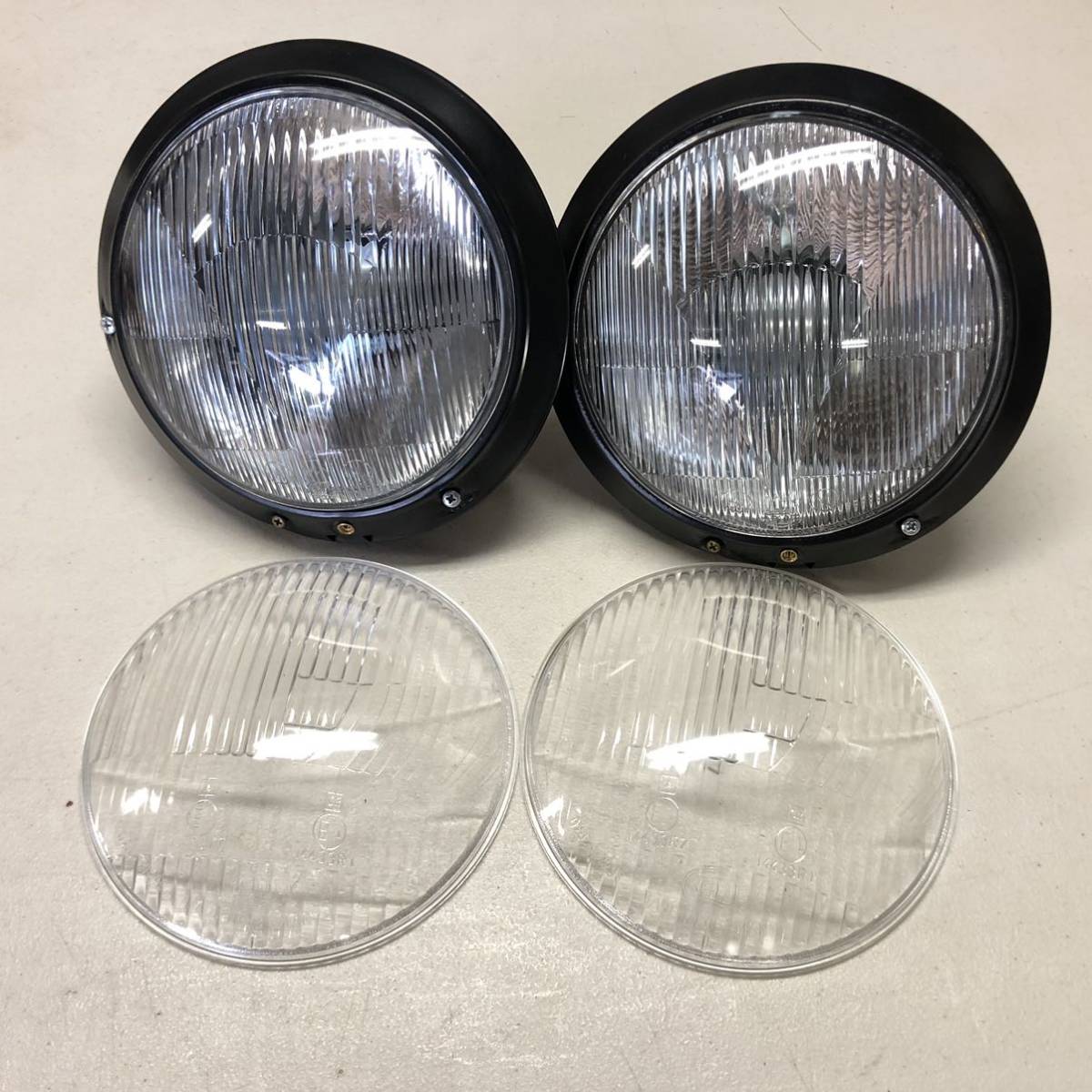  air cooling VW Karmann-ghia head light euro specification pair angle tail li production new goods unused 