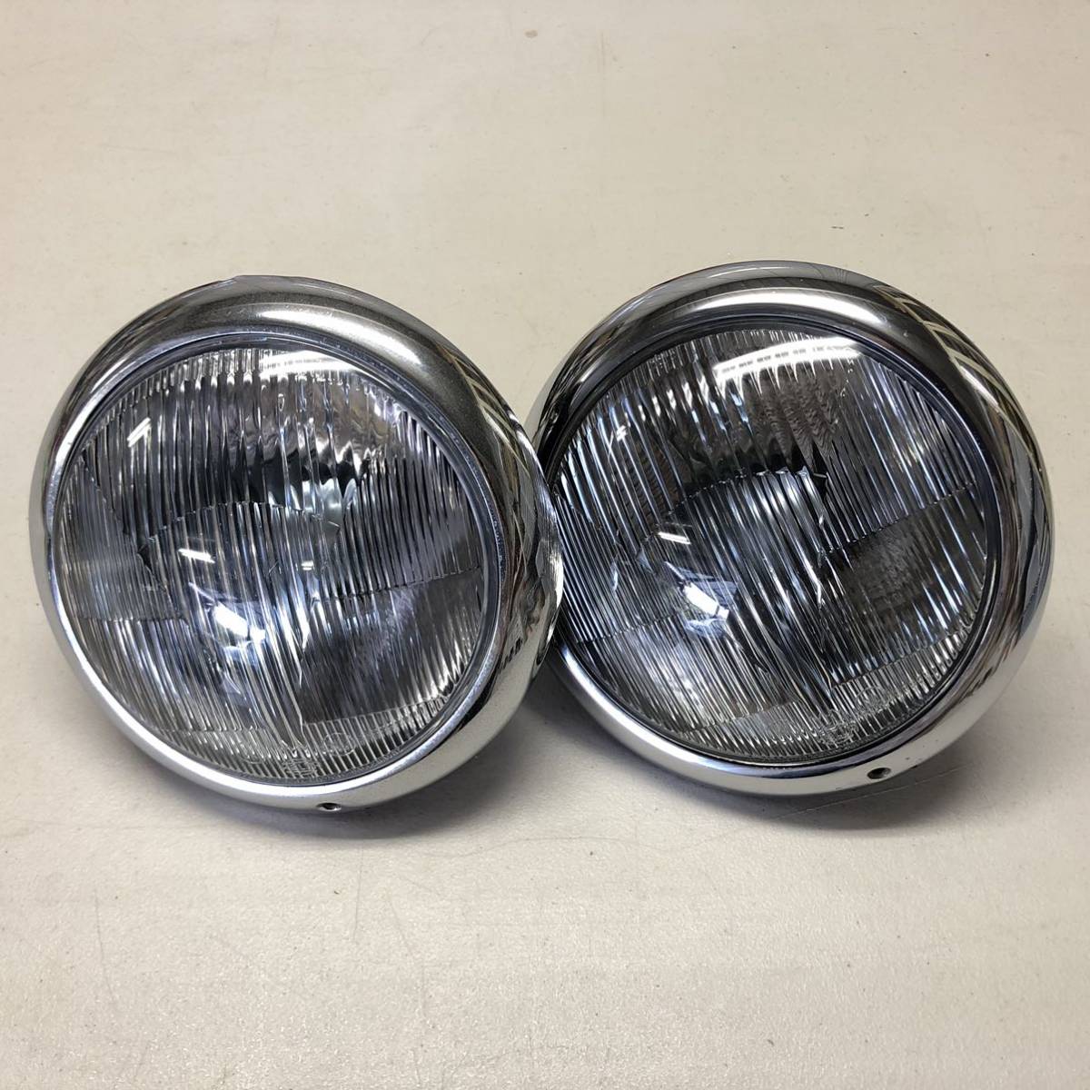  air cooling VW Karmann-ghia head light euro specification pair angle tail li production new goods unused 