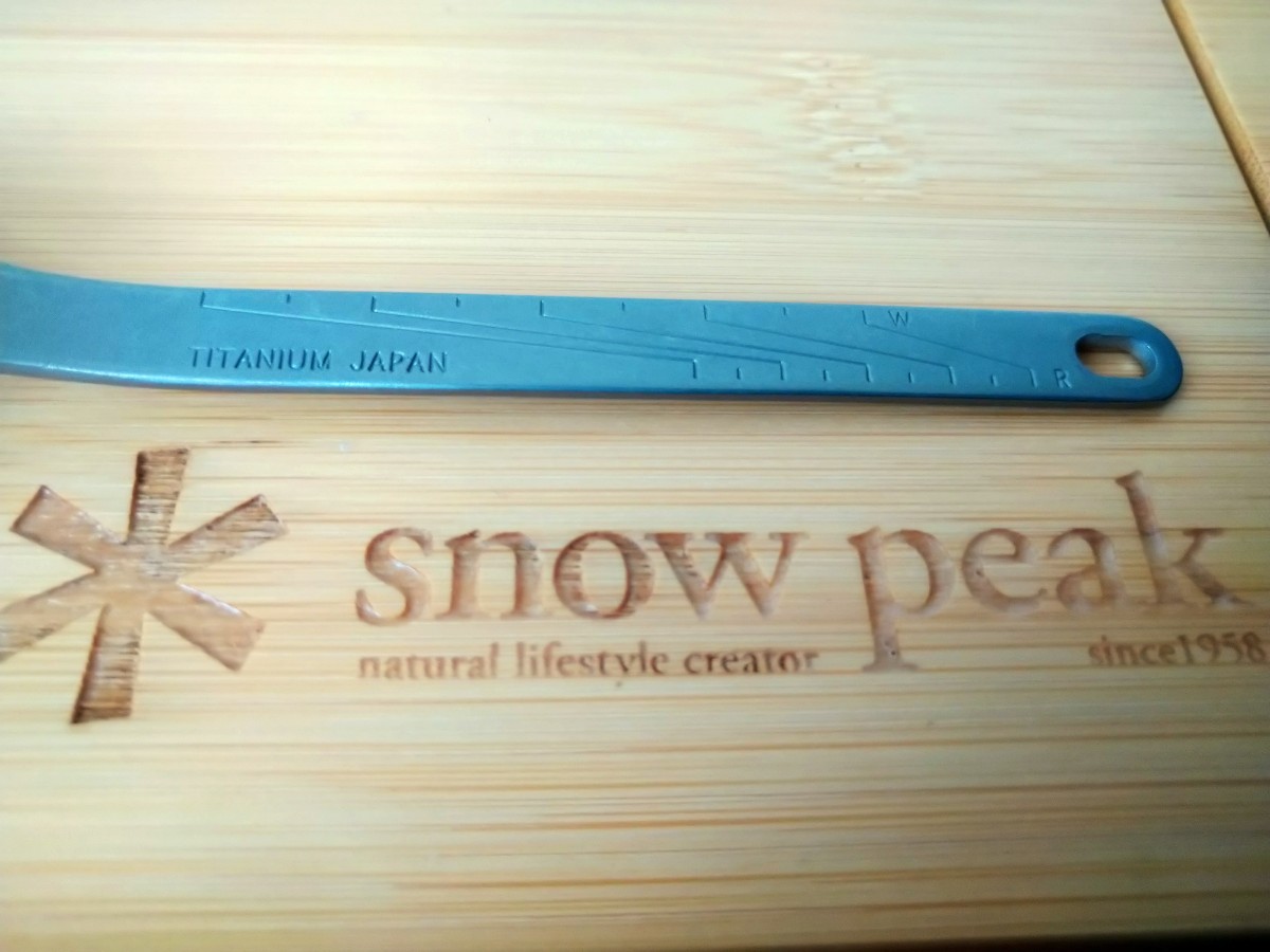 snow peak　スノーピーク　和武器L　収納ケースMサイズ　スクー　箸　スプーン　フォーク_画像8