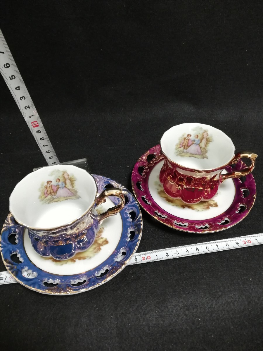 6客セット 昭和 アンティーク カップ&ソーサー 大橋陶器 | www