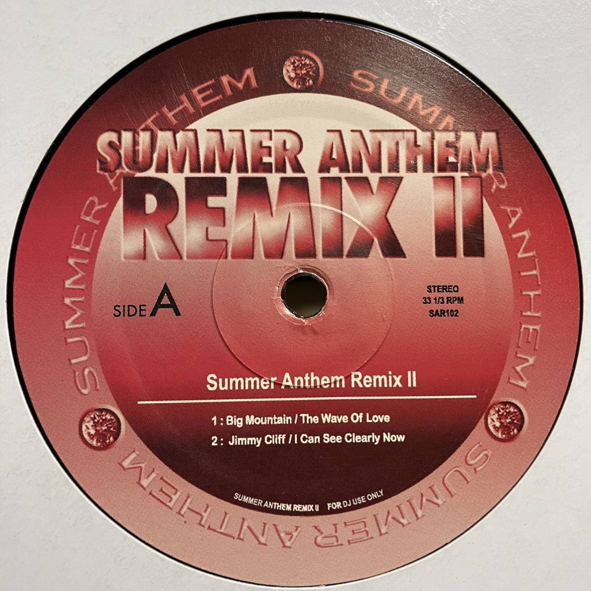 【激レアコンピ】Summer Anthem Remix Vol.2 Big Mountain The Wave Of Love Aswad Heartbeat Shine Head Try My Love Dennis Brown_画像1