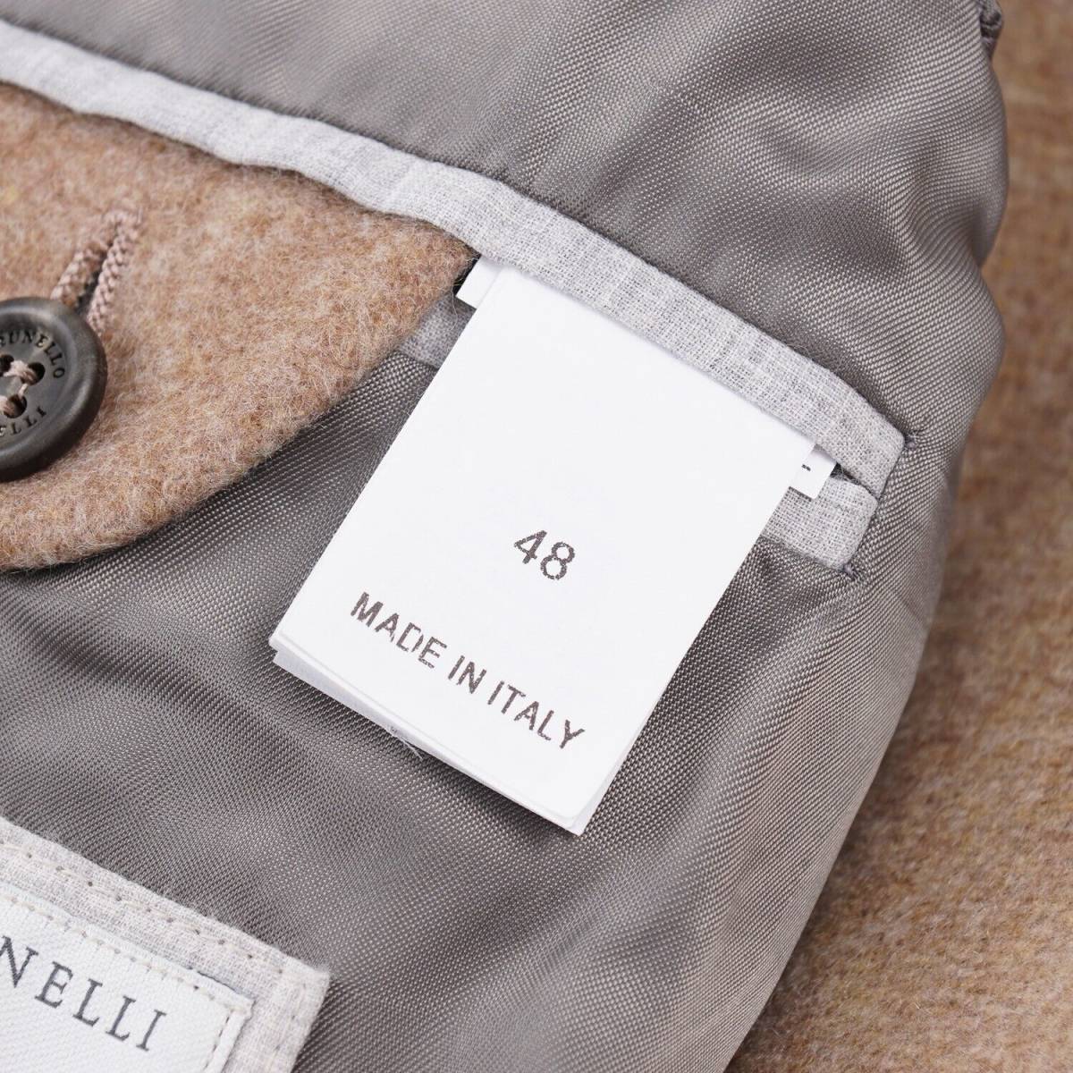 ★Brunello Cucinelli ブルネロクチネリ★新品 定価78万8000円 イタリア製 カシミヤジャケット コート★二度と手に入らない一品★_画像9