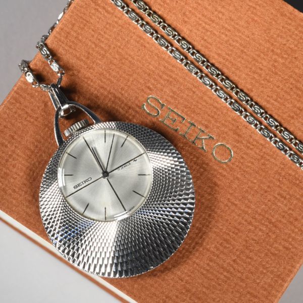 セイコー SEIKO ペンダントウォッチ 懐中時計 手巻き 稼働品