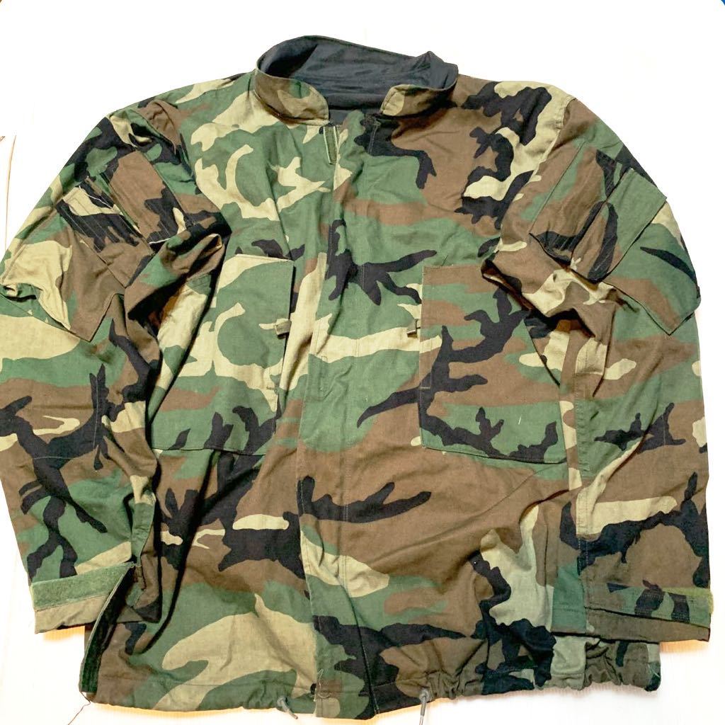 米軍実物 ウッドランド ケミカル 化学防護服 ジャケット 上着 XLサイズ