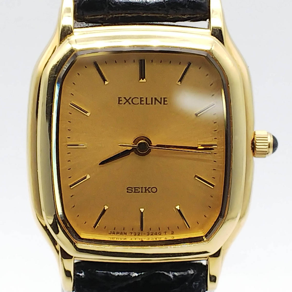 【美品 新品電池】2792 SEIKO Exceline レディース腕時計 金 美品 送料無料【電池交換済】 SEIKO セイコー エクセリーヌ