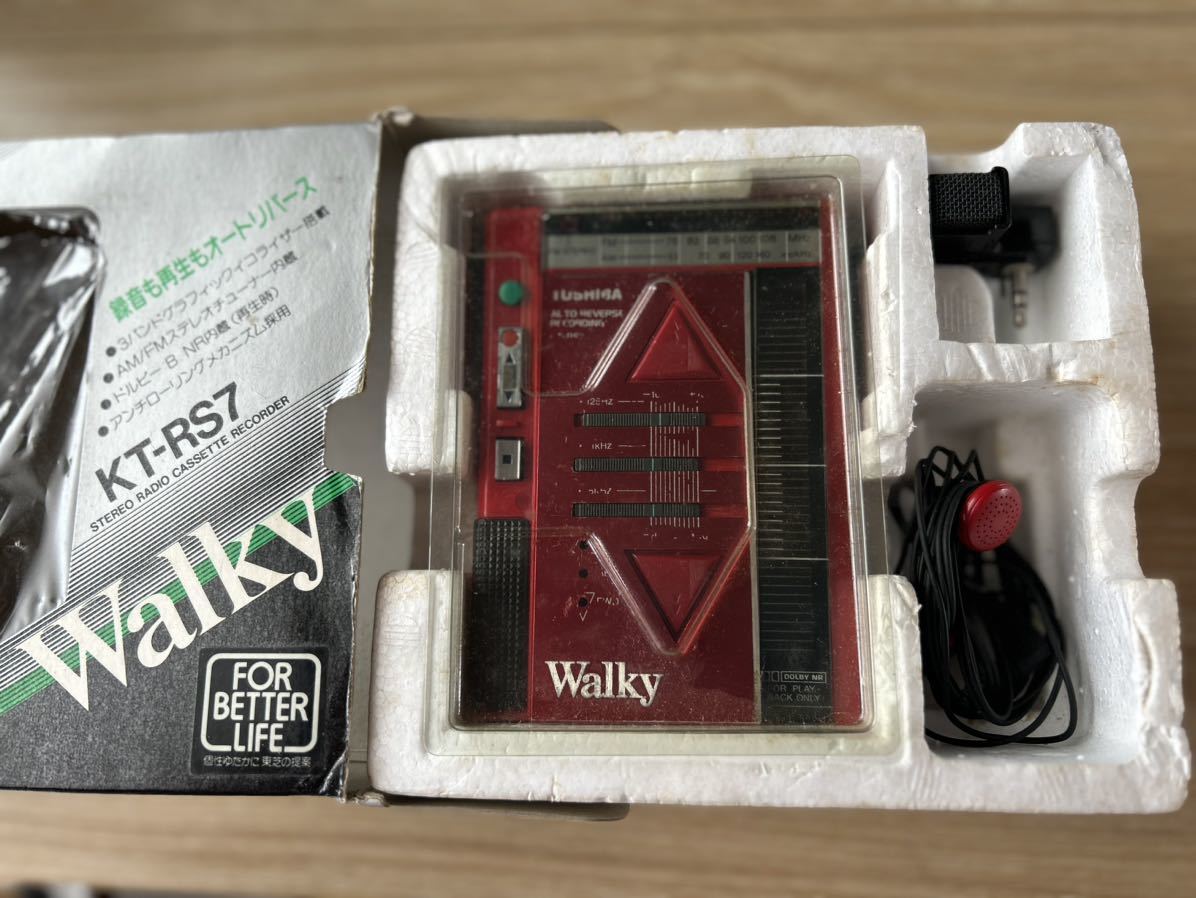 東芝 Walky KT-RS7 赤 ジャンク | JChere雅虎拍卖代购