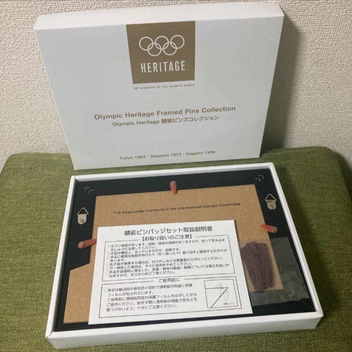 未使用新品 Olympic Heritage 額装ピンズコレクション 東京 未使用新品 Olympic Heritage 額装ピンズコレクション 東京