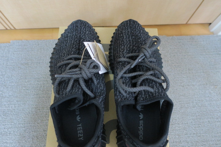 国内正規品！adidas YEEZY BOOST 350 Pirate Black 26.5cm US8.5 新品 黒 アディダス イージー ブースト BB5350 2023 OG V2 slide 500 700