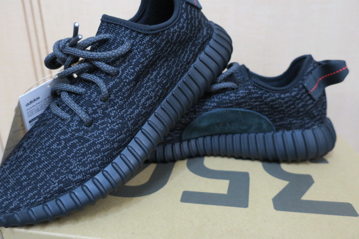 国内正規品！adidas YEEZY BOOST 350 Pirate Black 26.5cm US8.5 新品 黒 アディダス イージー ブースト BB5350 2023 OG V2 slide 500 700