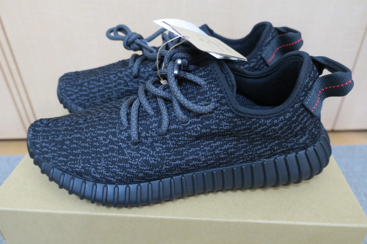 国内正規品！adidas YEEZY BOOST 350 Pirate Black 26.5cm US8.5 新品 黒 アディダス イージー ブースト BB5350 2023 OG V2 slide 500 700