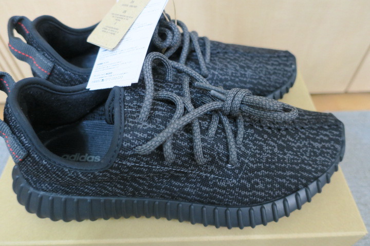 国内正規品！adidas YEEZY BOOST 350 Pirate Black 26.5cm US8.5 新品 黒 アディダス イージー ブースト BB5350 2023 OG V2 slide 500 700