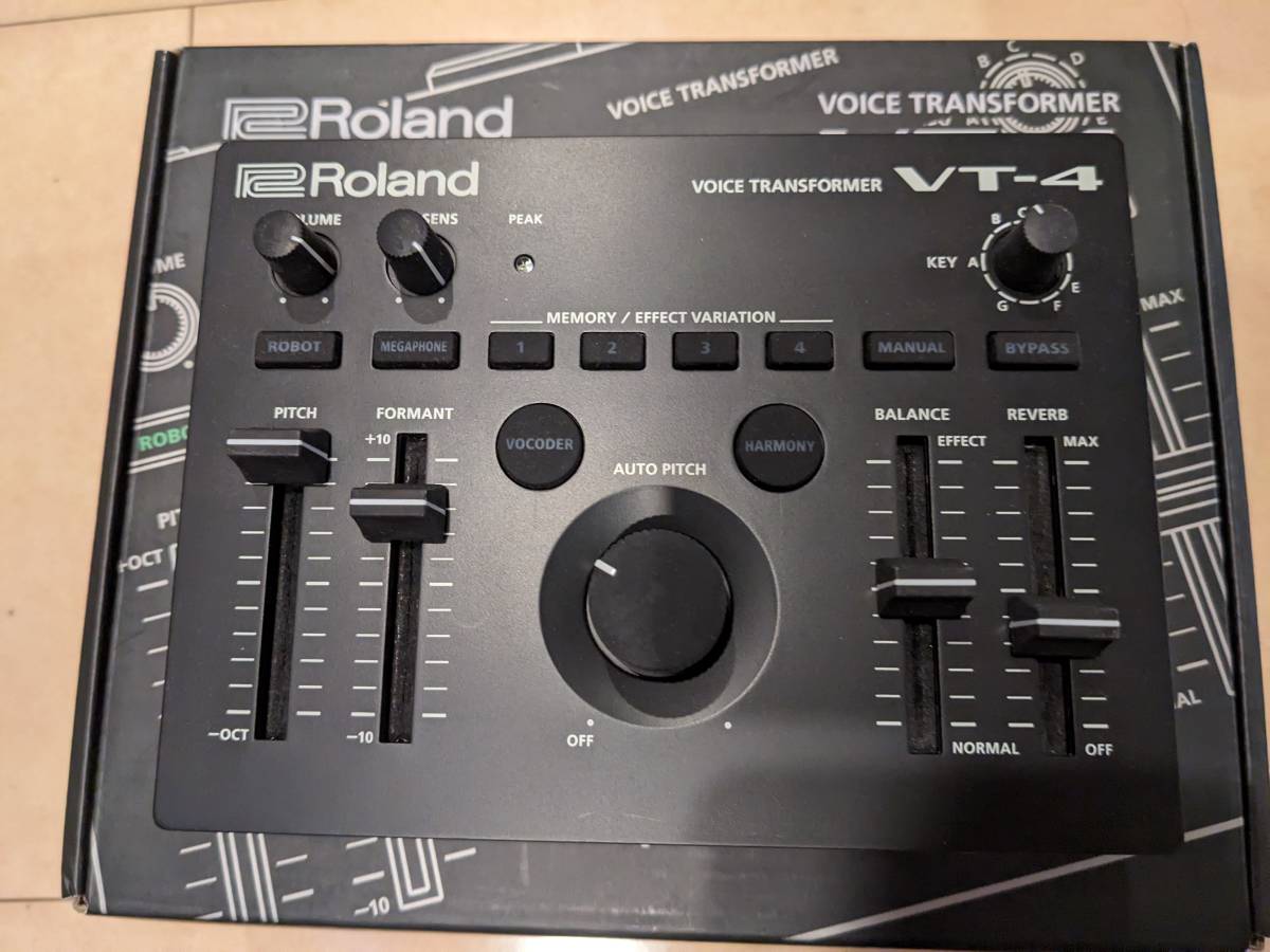 ROLAND VT-4 Voice Transformer ボイストランスフォーマー ボーカル