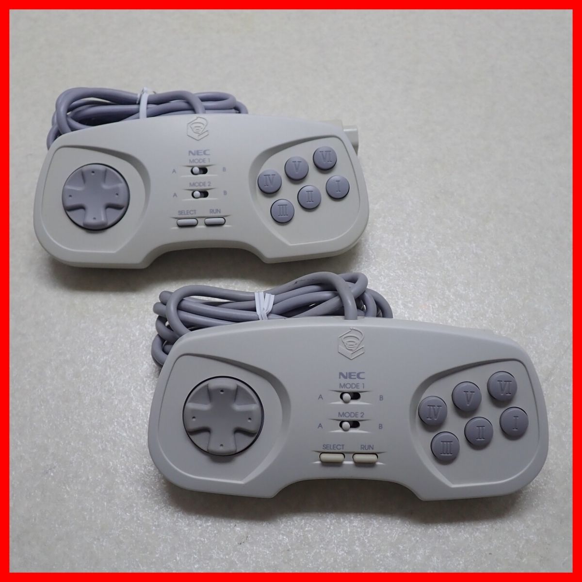 ◇動作品 NEC PC-FX 専用パッド FX-PAD まとめて2個セット